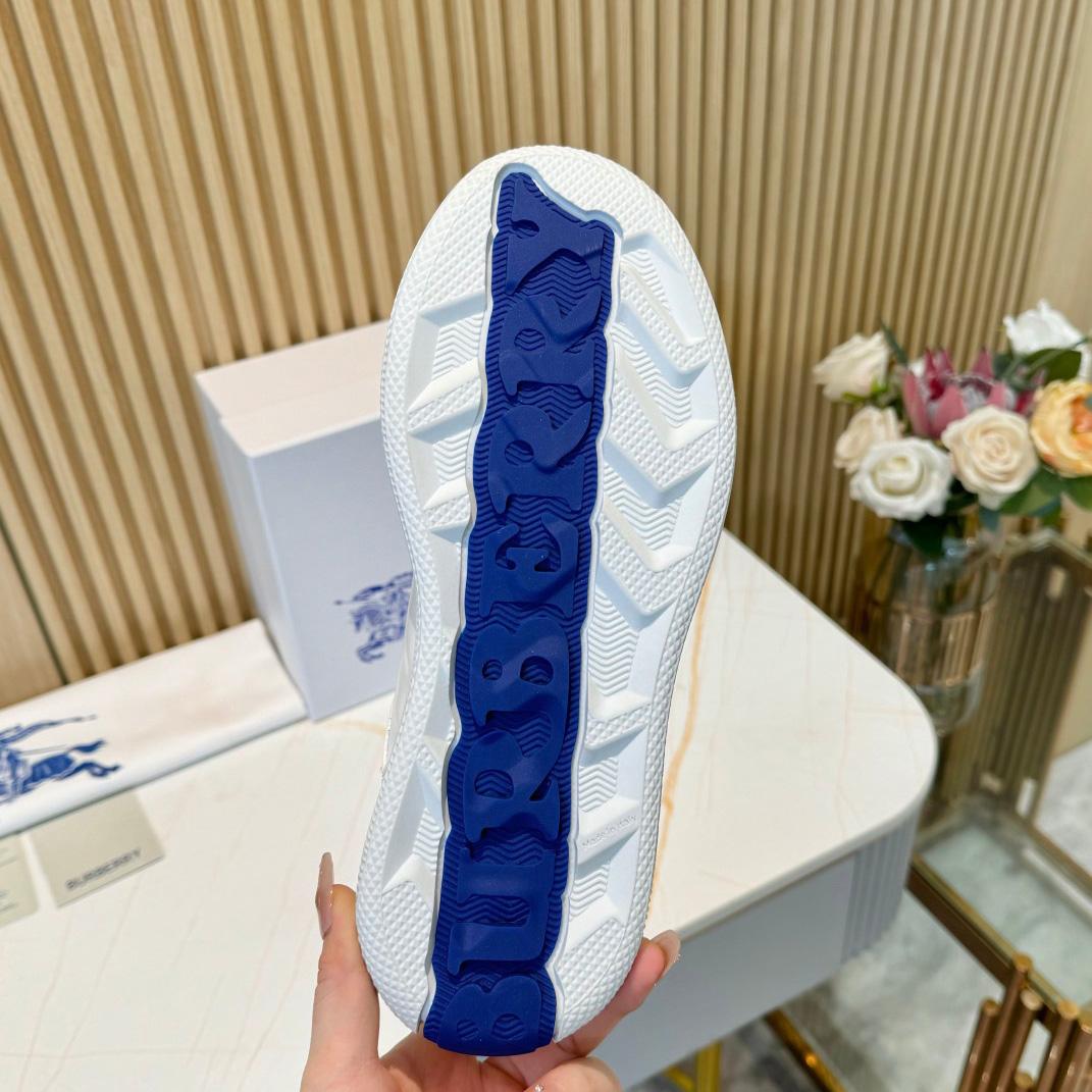 Burberry Leather Terrace Sneakers - DopestKickz