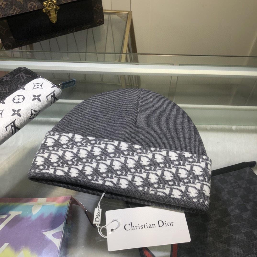 Dior Oblique Beanie  - DopestKickz