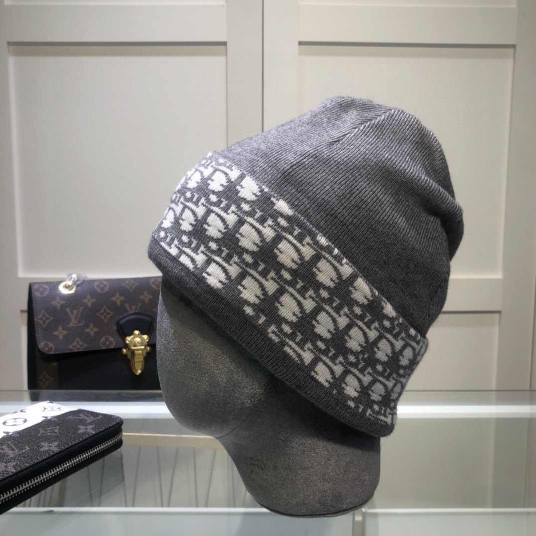 Dior Oblique Beanie  - DopestKickz