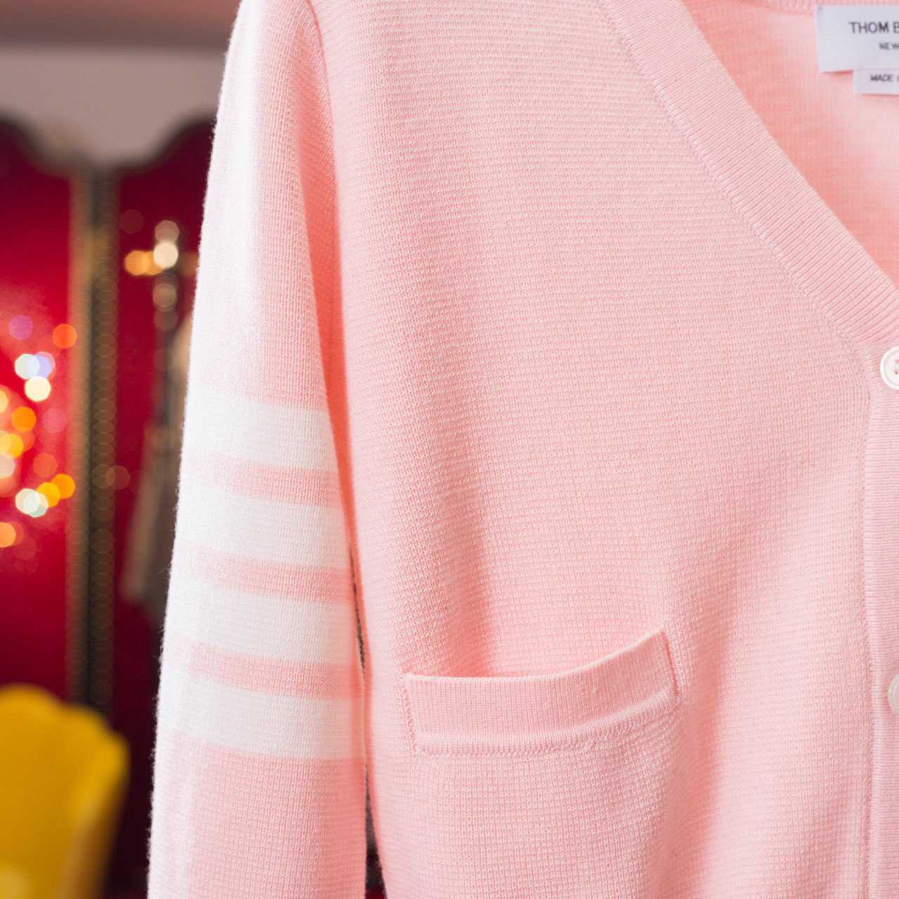 Thom Browne 4-Bar Oversize Wool Cardigan - DopestKickz