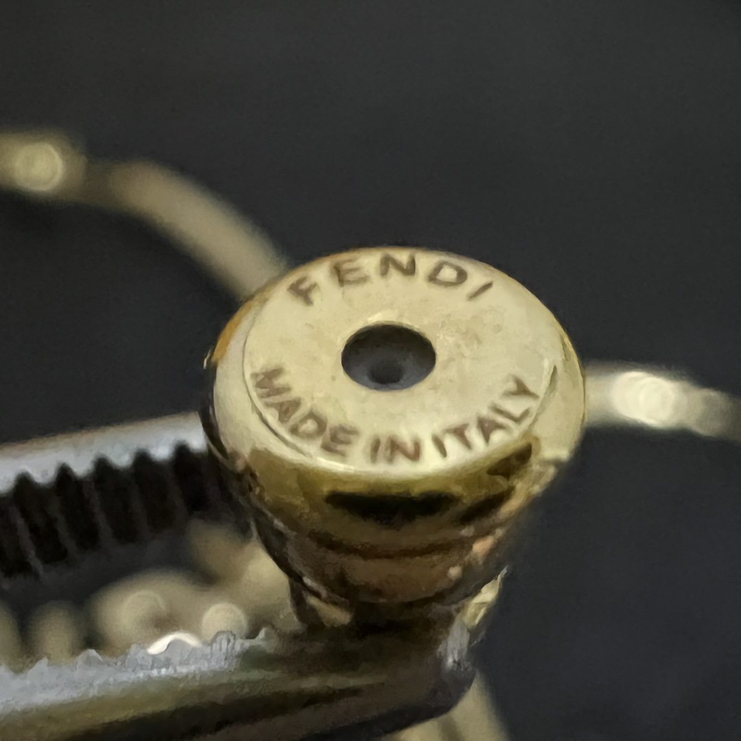 Fendi Fendigraphy Earrings  - DopestKickz