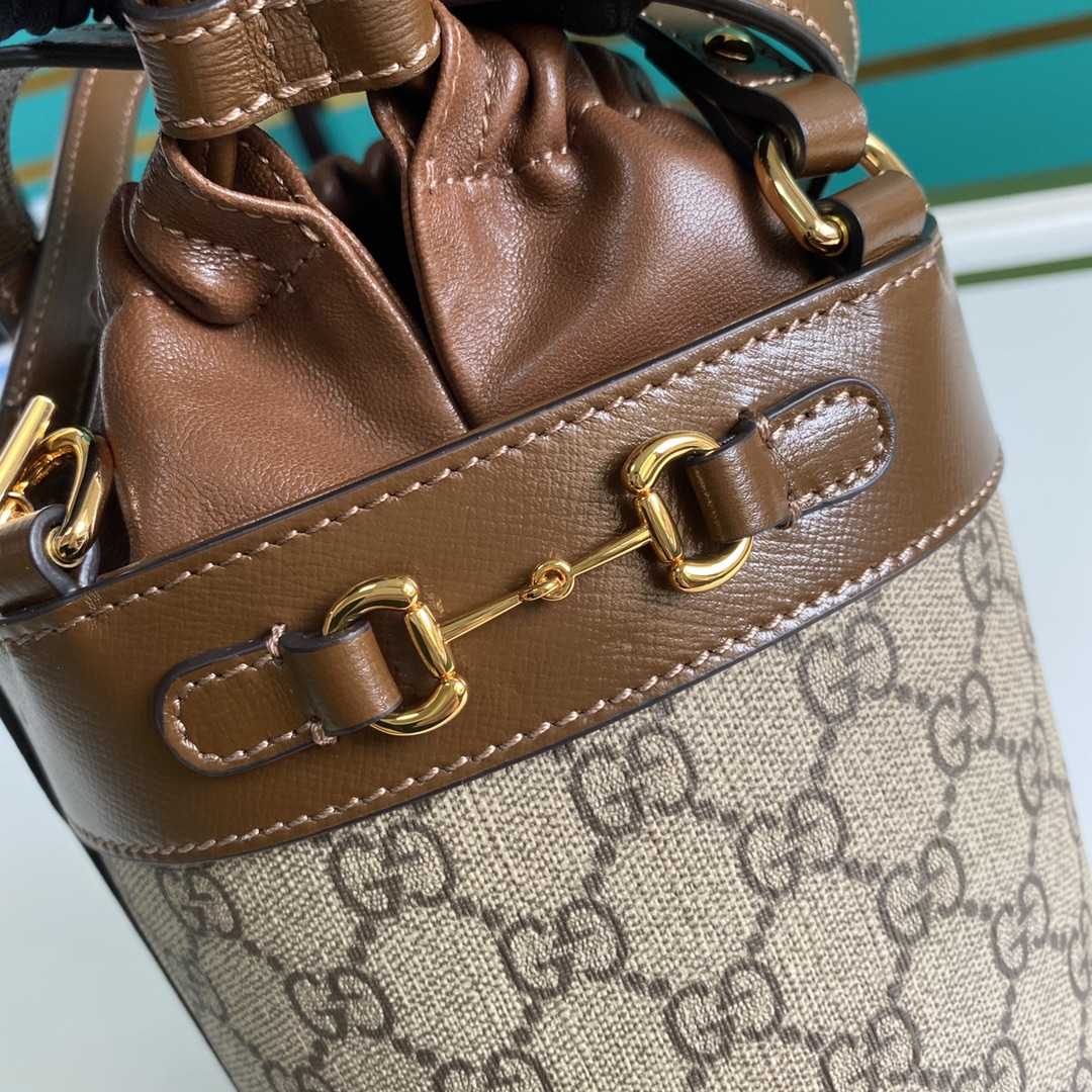 Gucci Horsebit 1955 Small Bucket Bag 'Beige'  (16-14-14cm) - DopestKickz