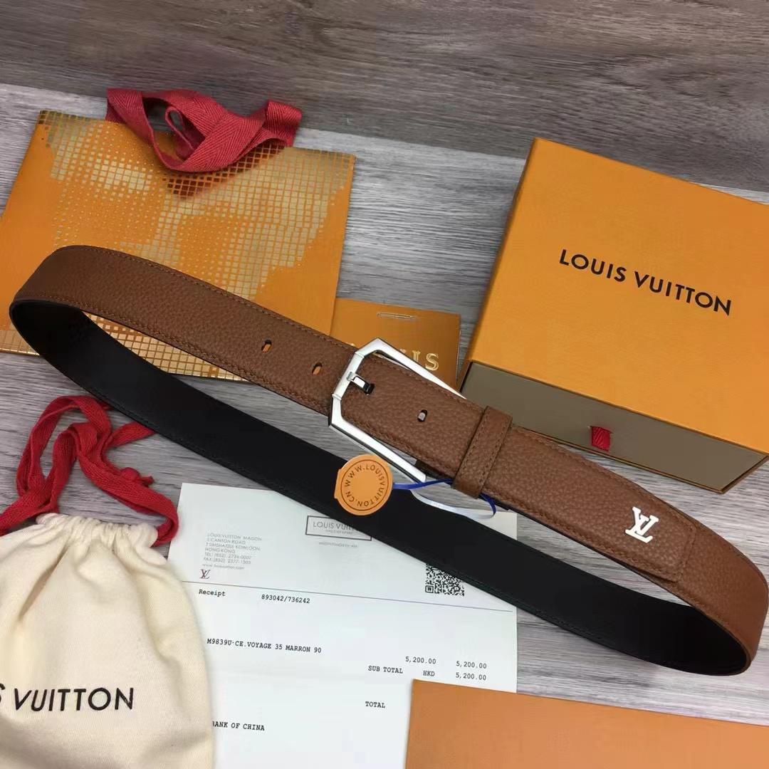 Louis Vuitton Heritage Belt - DopestKickz