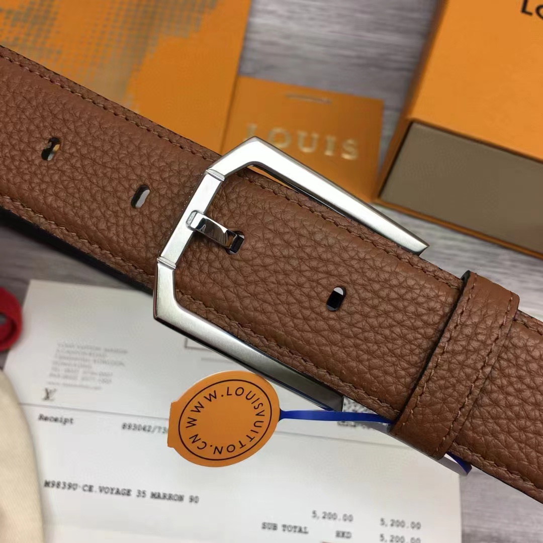 Louis Vuitton Heritage Belt - DopestKickz
