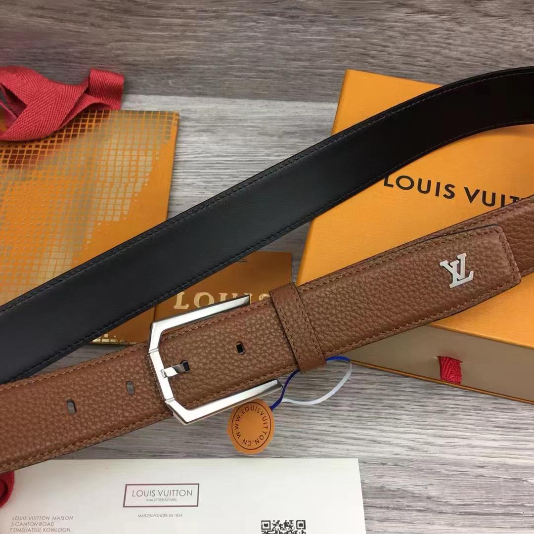 Louis Vuitton Heritage Belt - DopestKickz