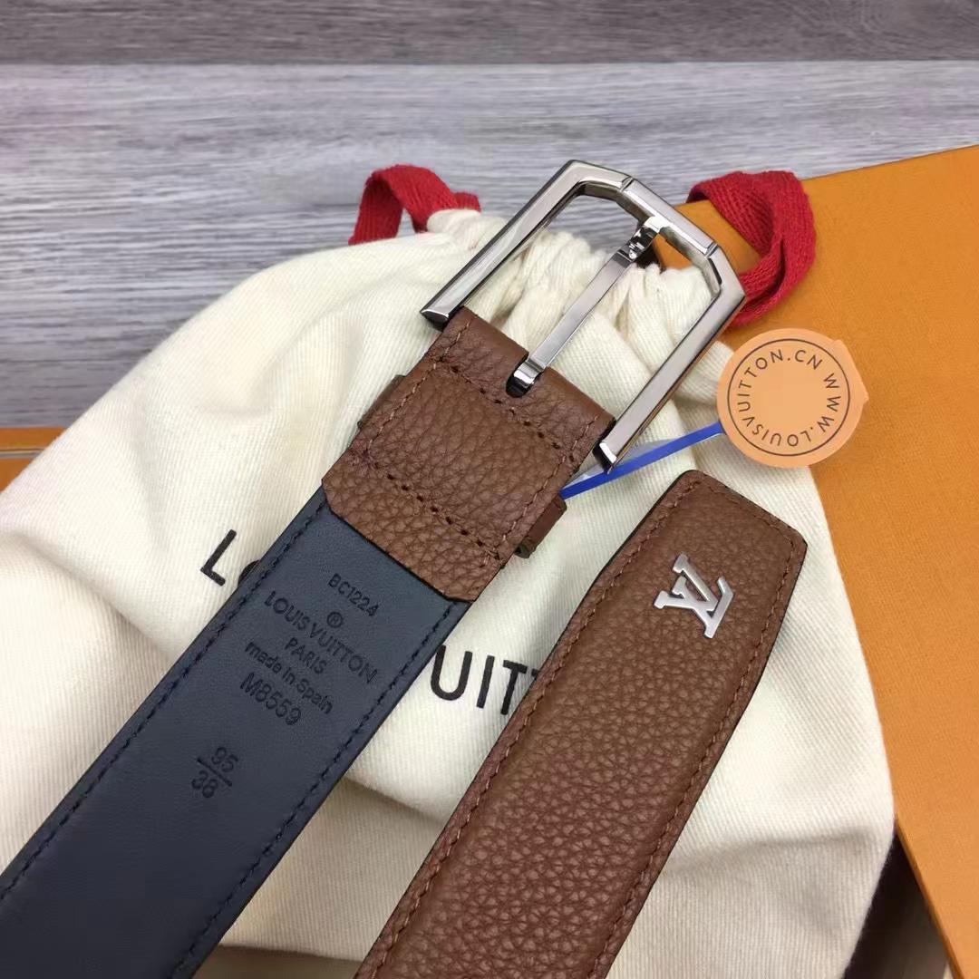 Louis Vuitton Heritage Belt - DopestKickz