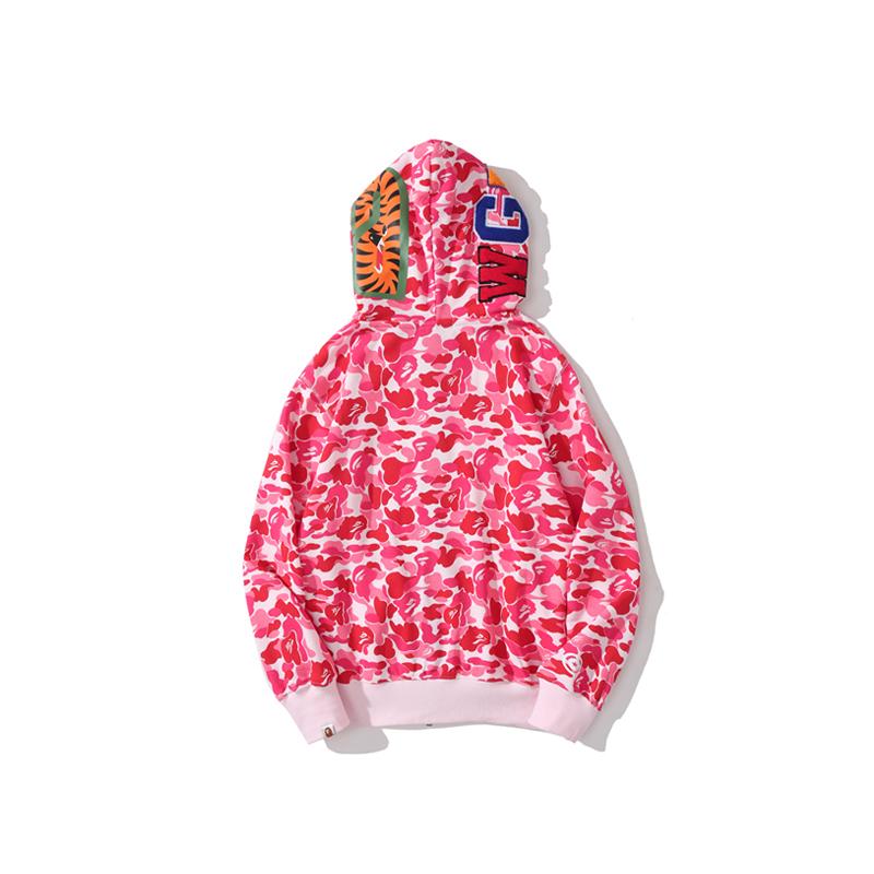 Bape Big ABC Camo Shark Full Zip Hoodie - DopestKickz