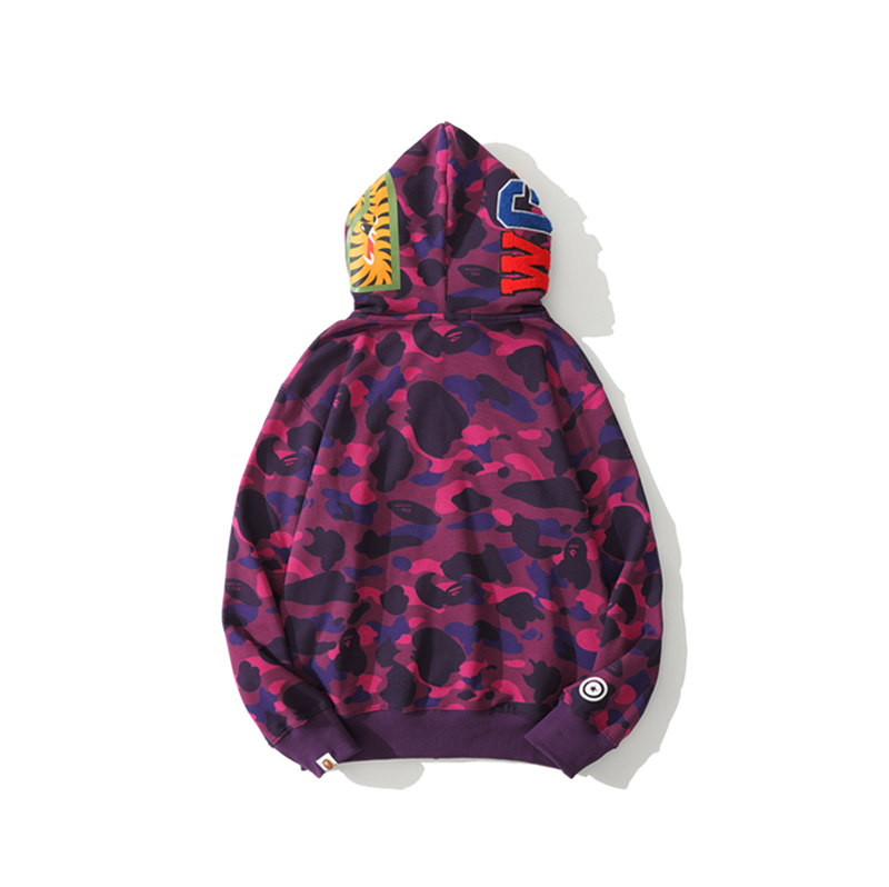Bape Shark Full Zip Hoodie - DopestKickz