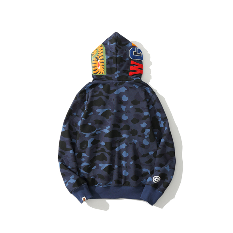 Bape Shark Full Zip Hoodie - DopestKickz