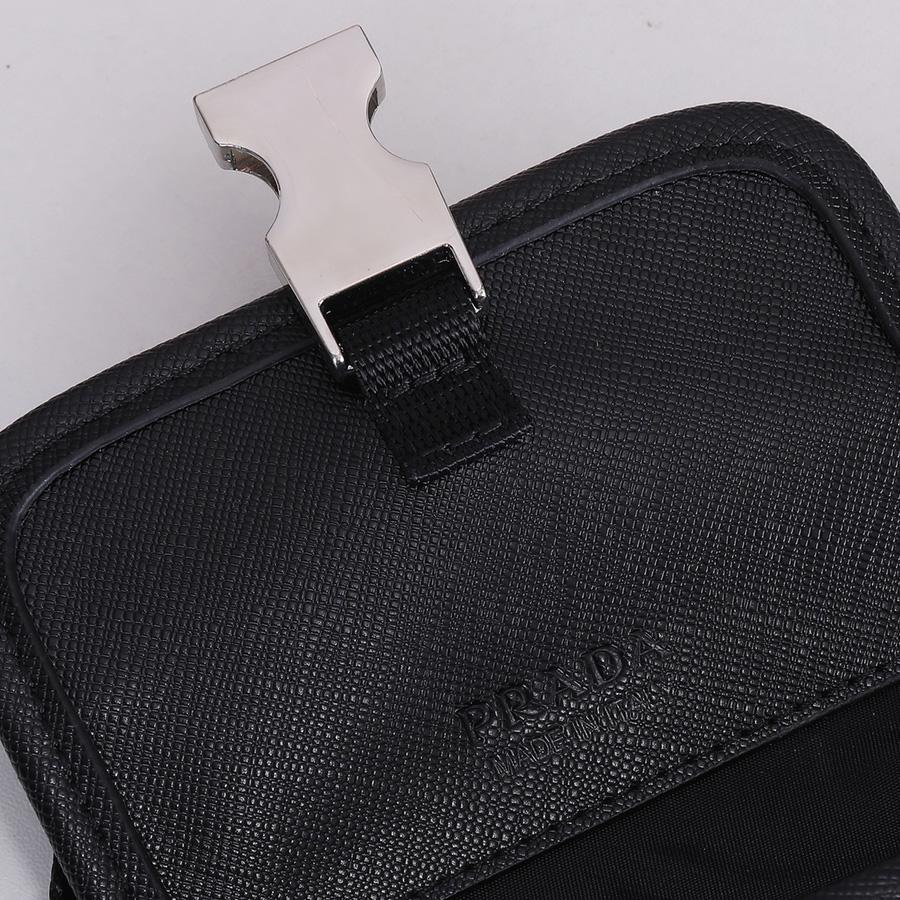 Prada Re-Nylon And Saffiano Leather Smartphone Case - DopestKickz