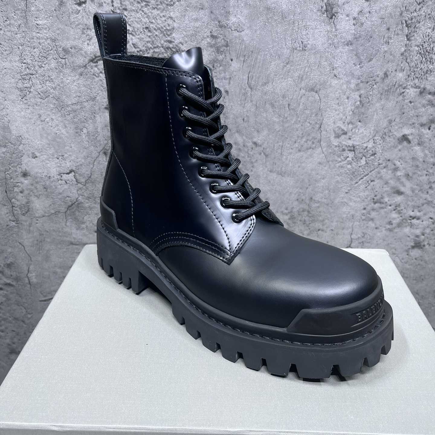 Balenciaga Men's Strike Boot - DopestKickz