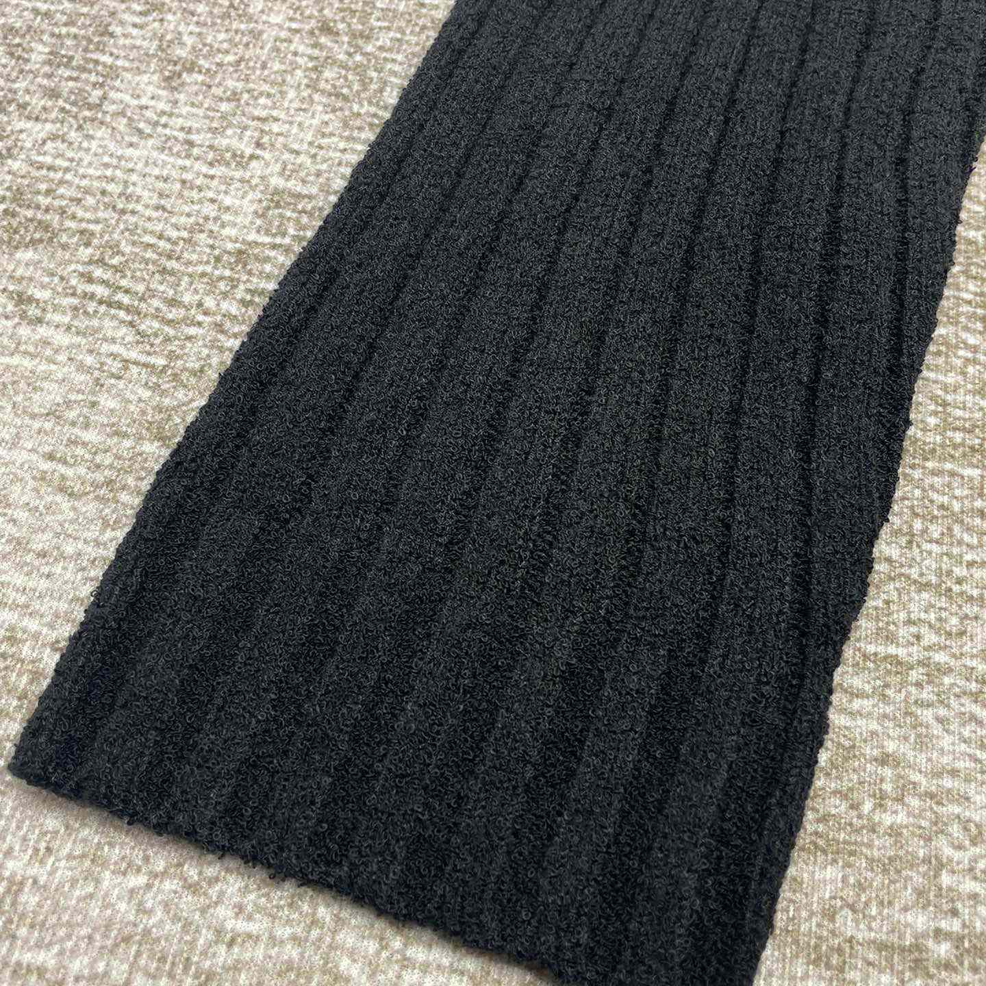 Casablanca  Ribbed Bouclé Cotton-Blend Polo Shirt   D0066 - DopestKickz