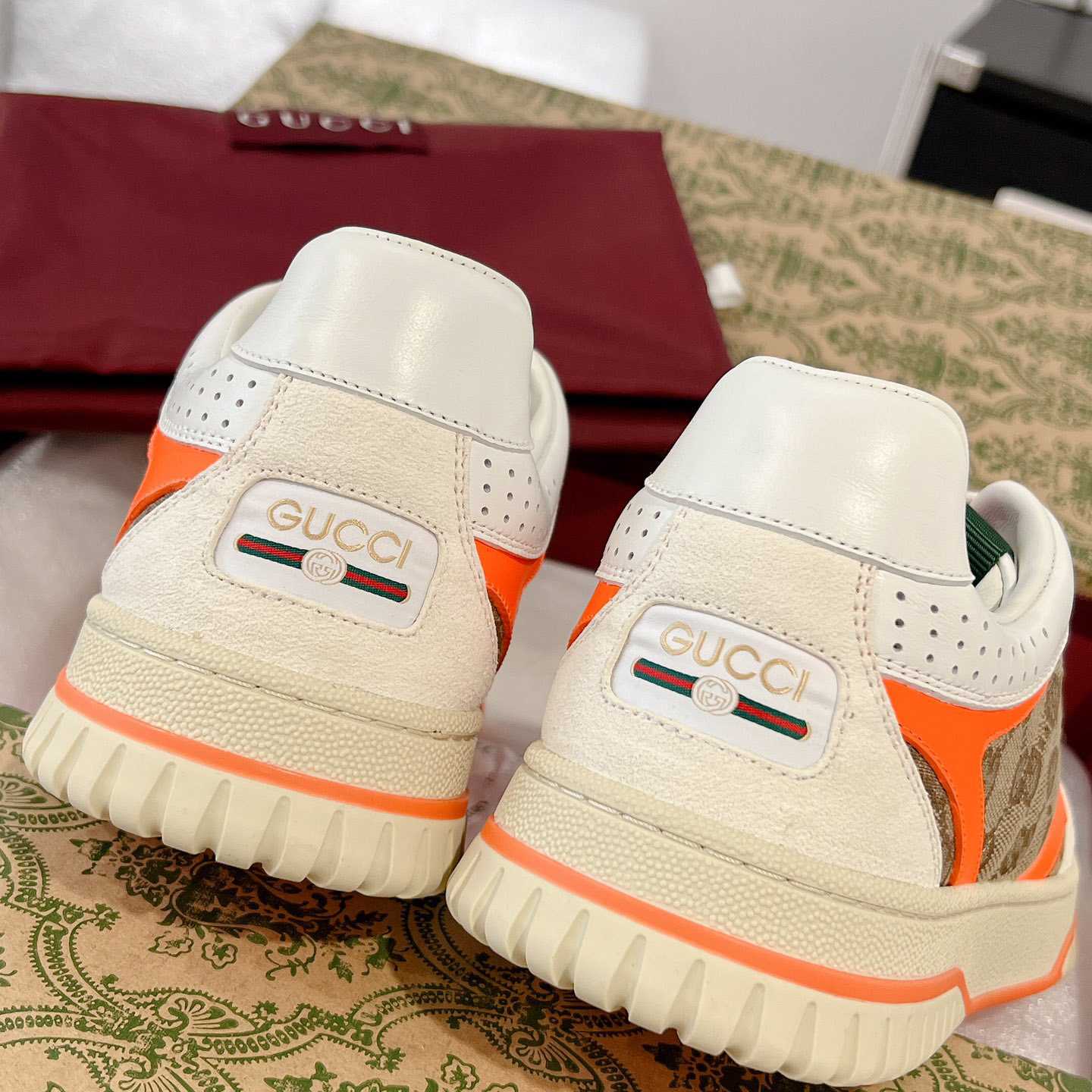 Gucci Re-Web Sneakers - DopestKickz