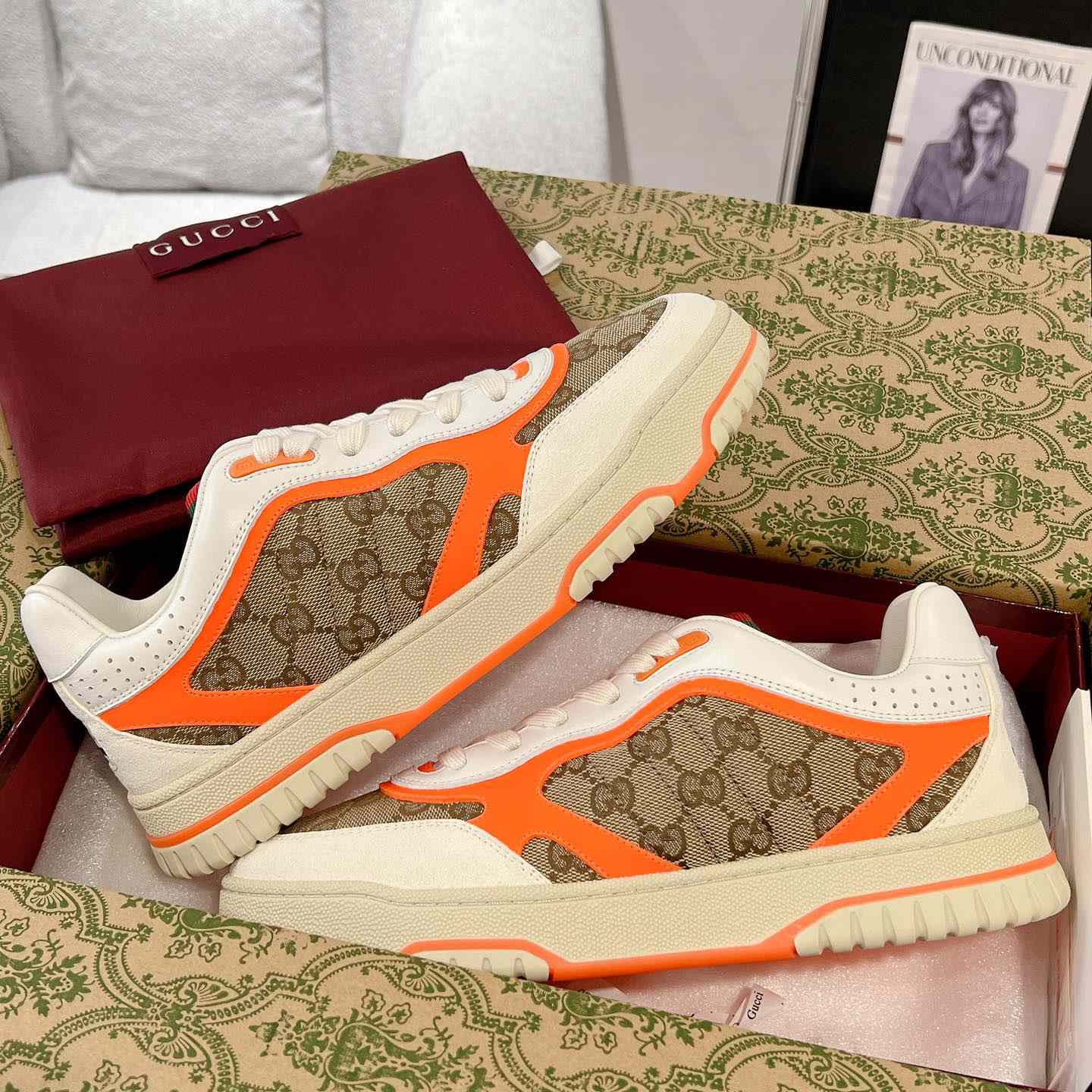 Gucci Re-Web Sneakers - DopestKickz