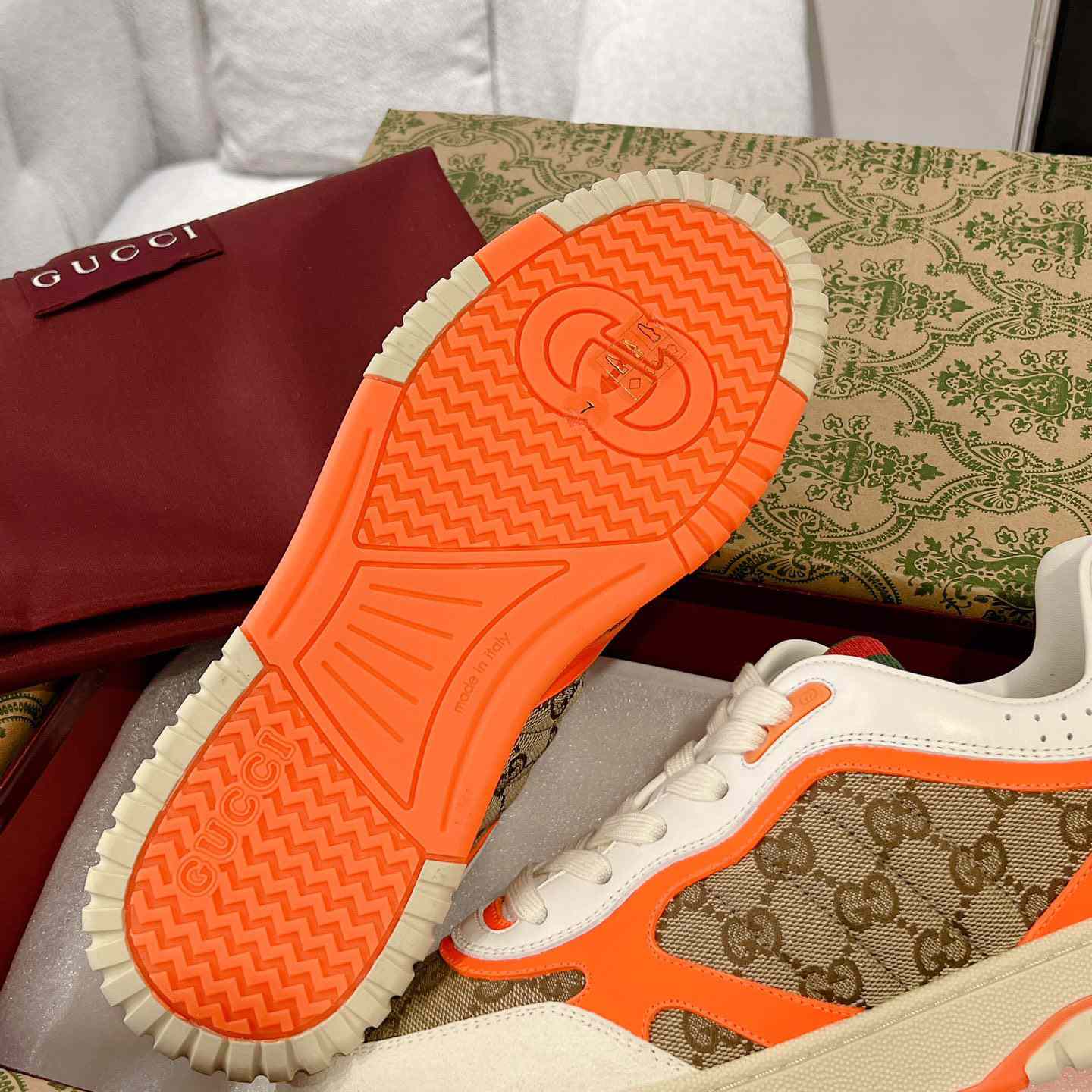 Gucci Re-Web Sneakers - DopestKickz