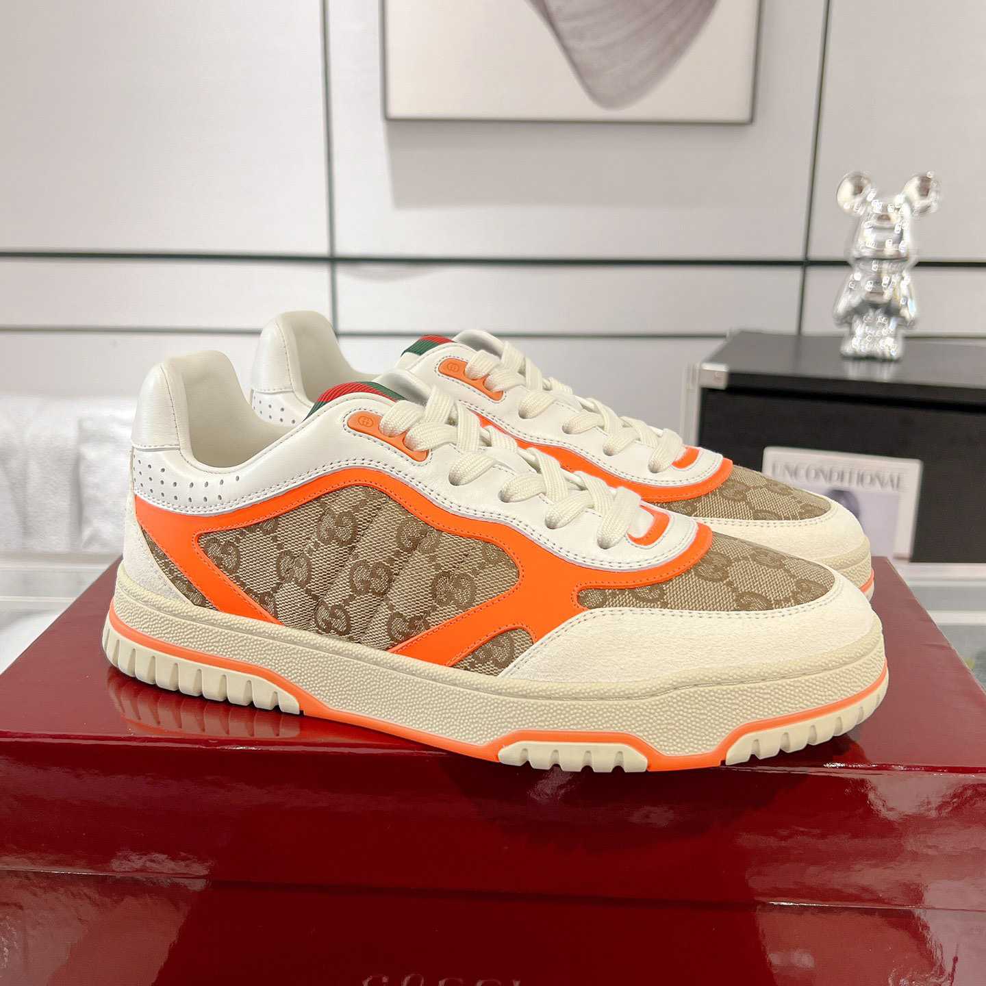 Gucci Re-Web Sneakers - DopestKickz