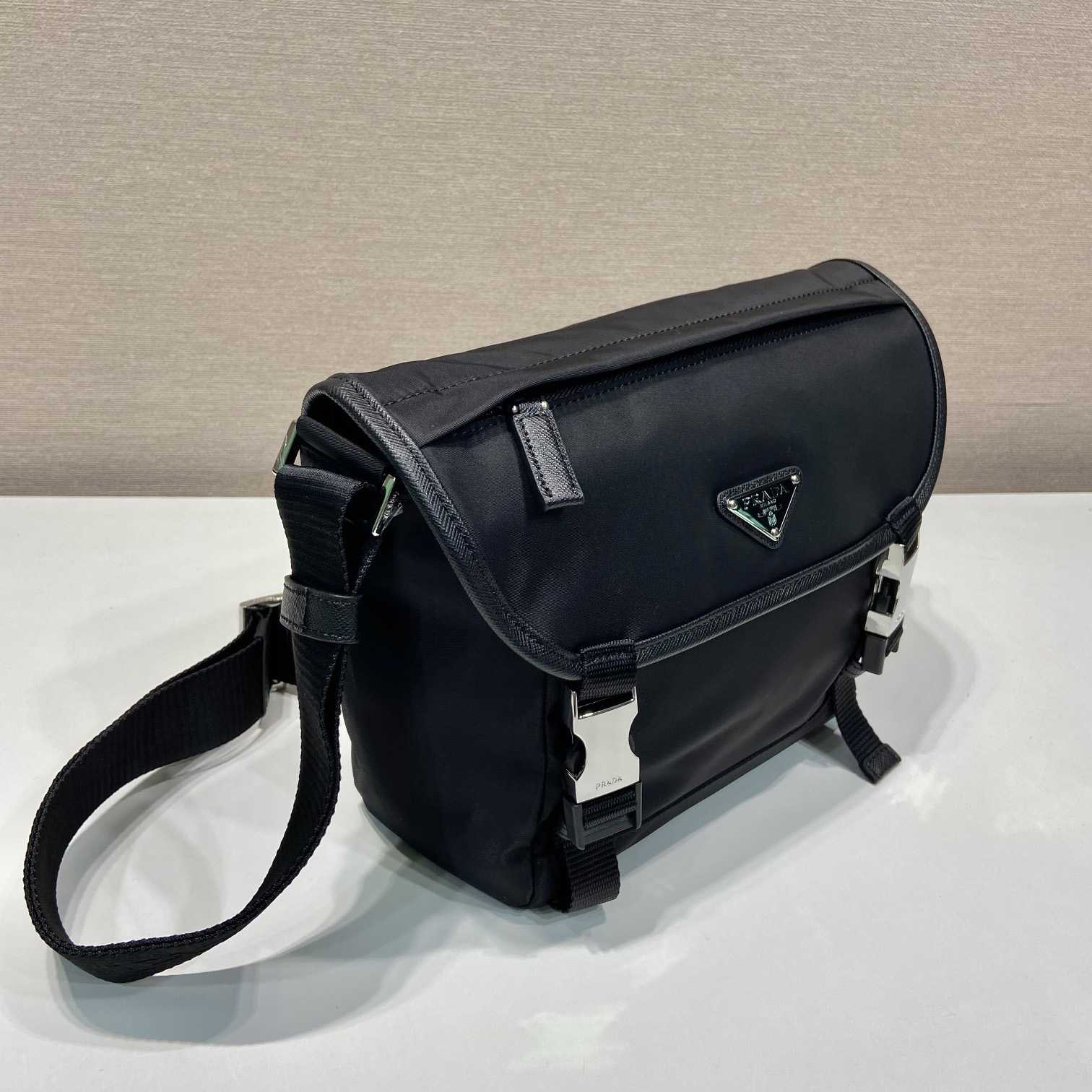 Prada Re-Nylon And Saffiano Leather Shoulder Bag - DopestKickz