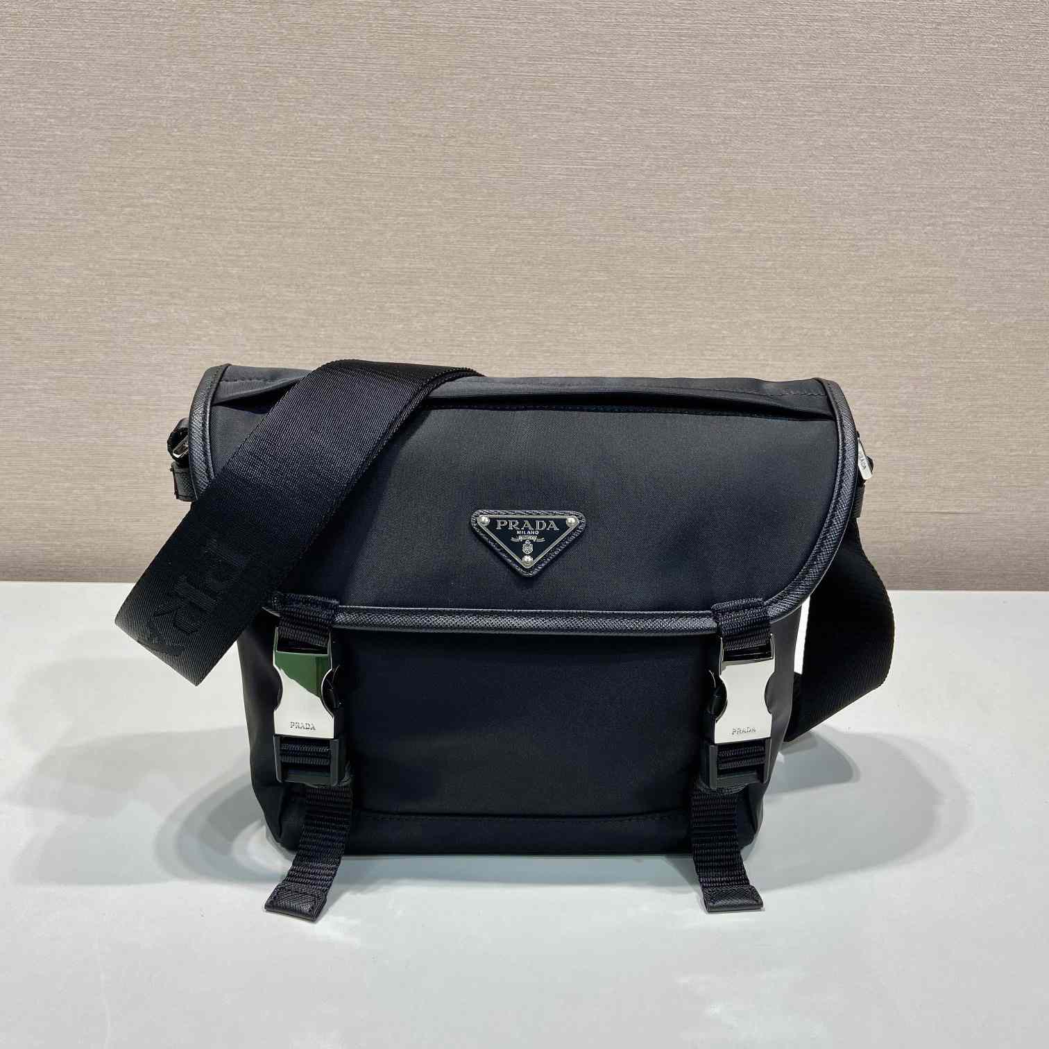 Prada Re-Nylon And Saffiano Leather Shoulder Bag - DopestKickz