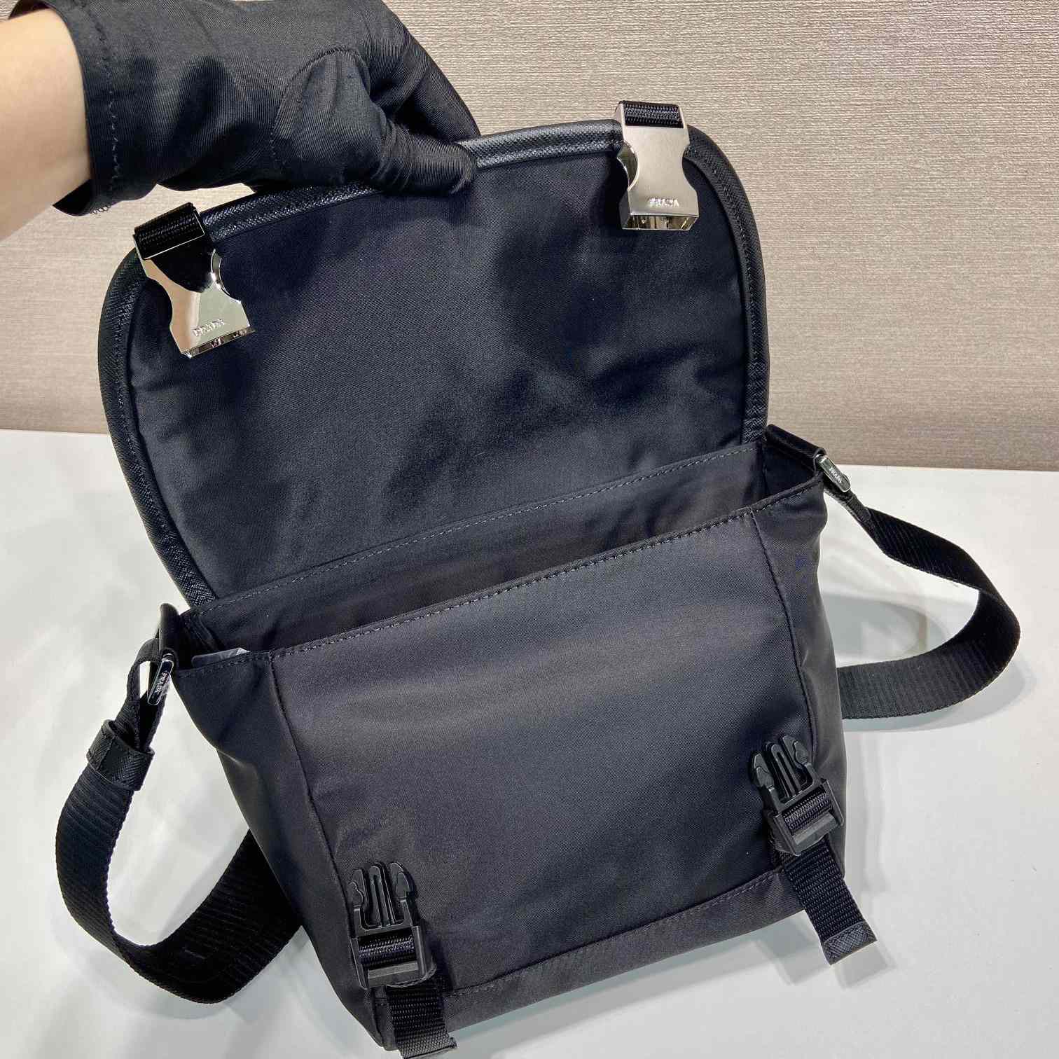 Prada Re-Nylon And Saffiano Leather Shoulder Bag - DopestKickz