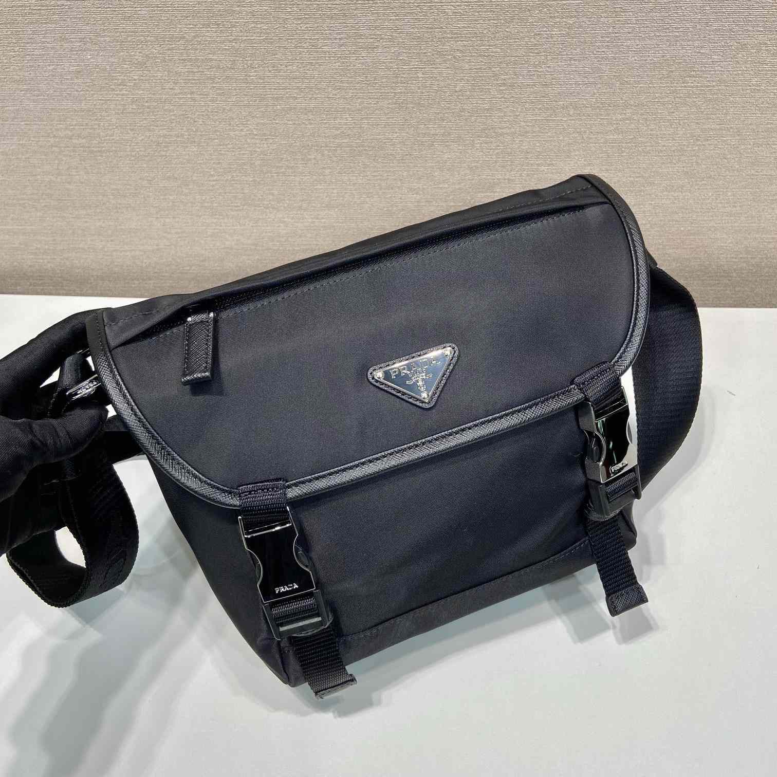 Prada Re-Nylon And Saffiano Leather Shoulder Bag - DopestKickz