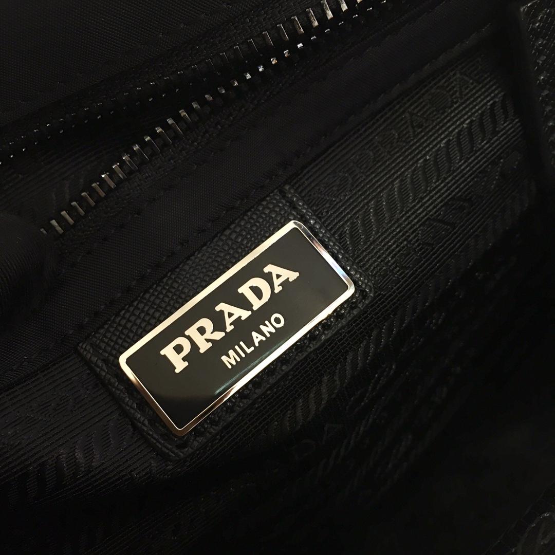Prada Re-Nylon and Saffiano Leather Shoulder Bag - DopestKickz