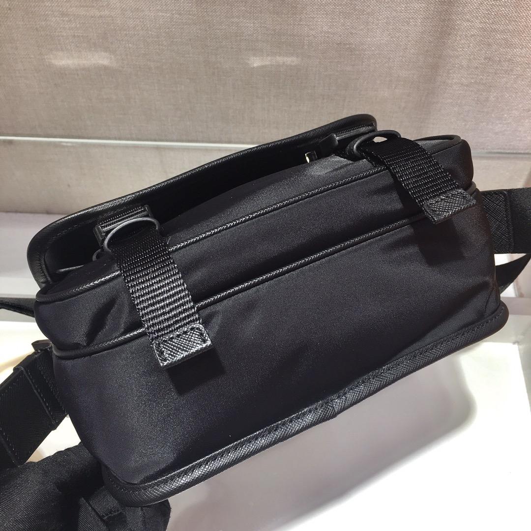 Prada Re-Nylon and Saffiano Leather Shoulder Bag - DopestKickz