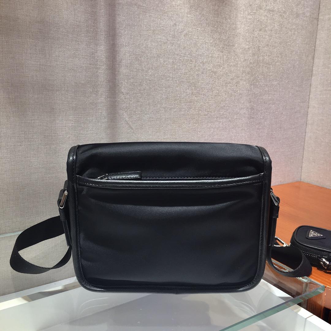 Prada Re-Nylon and Saffiano Leather Shoulder Bag - DopestKickz