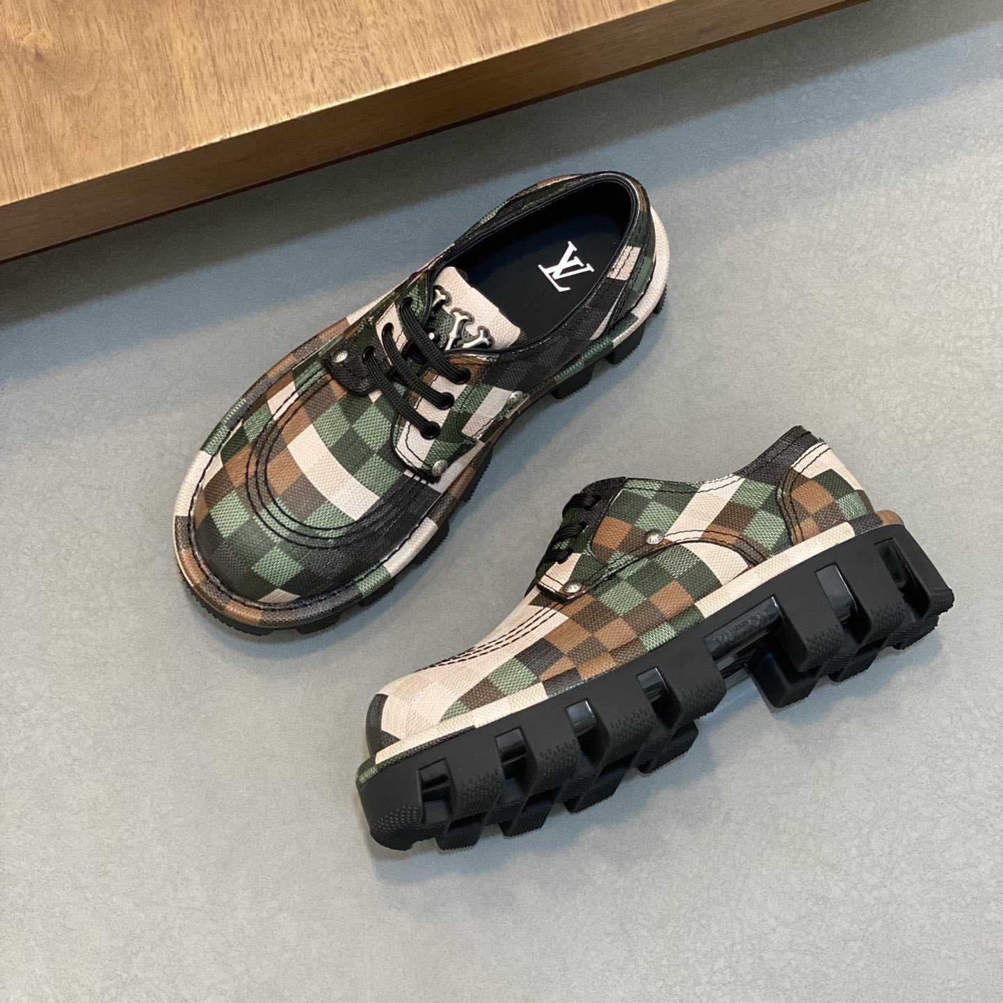 Louis Vuitton LV Checker Derby  1ACNFE - DopestKickz