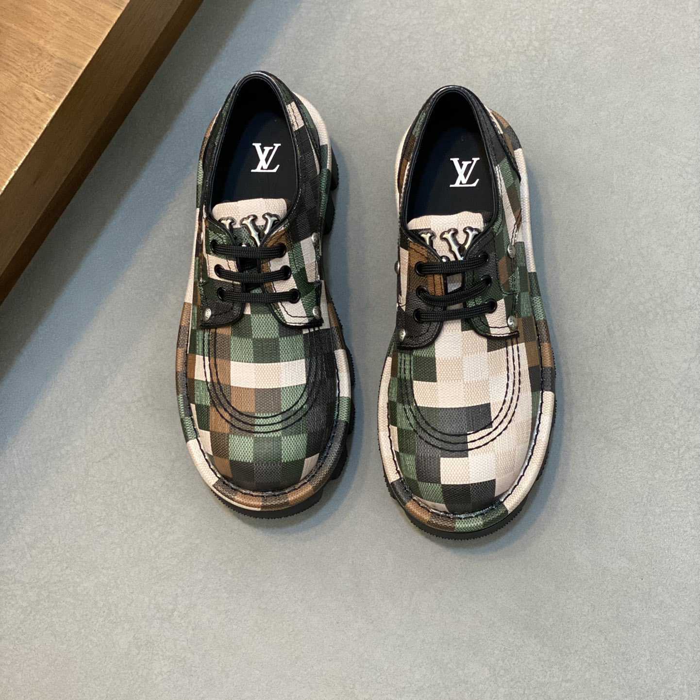 Louis Vuitton LV Checker Derby  1ACNFE - DopestKickz