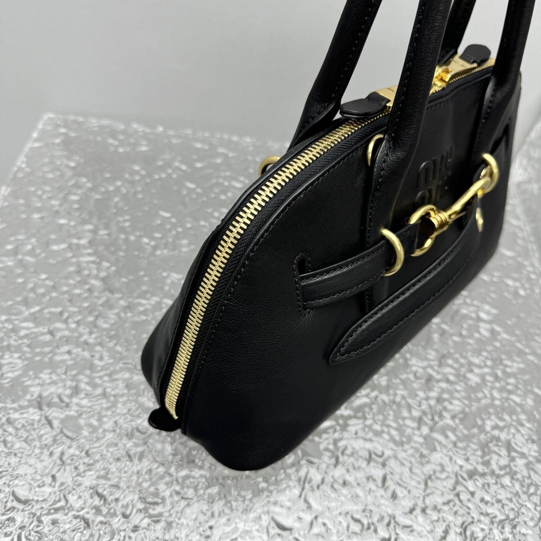 Miu Miu Aventure Nappa Leather Top-handle Bag - DopestKickz