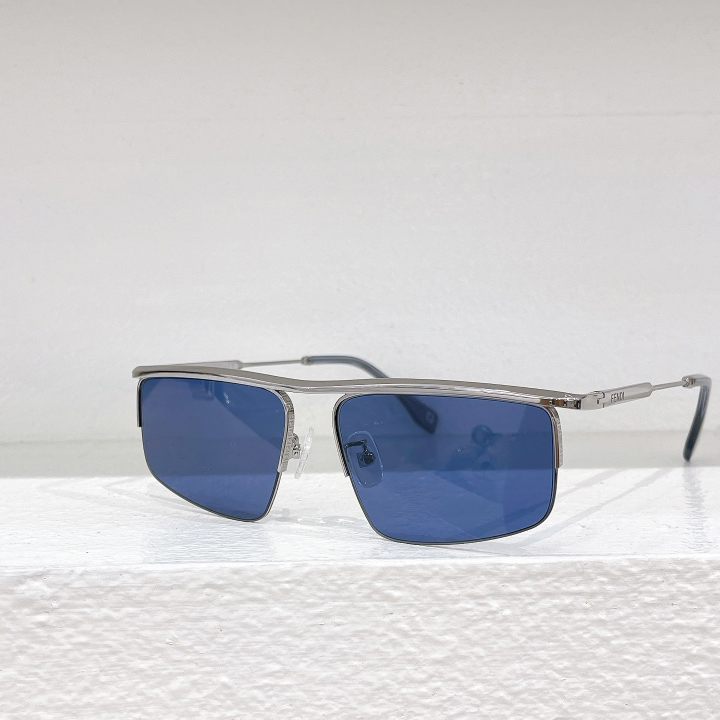 Fendi Travel Ruthenium-colored Metal Sunglasses   FE40141U  - DopestKickz