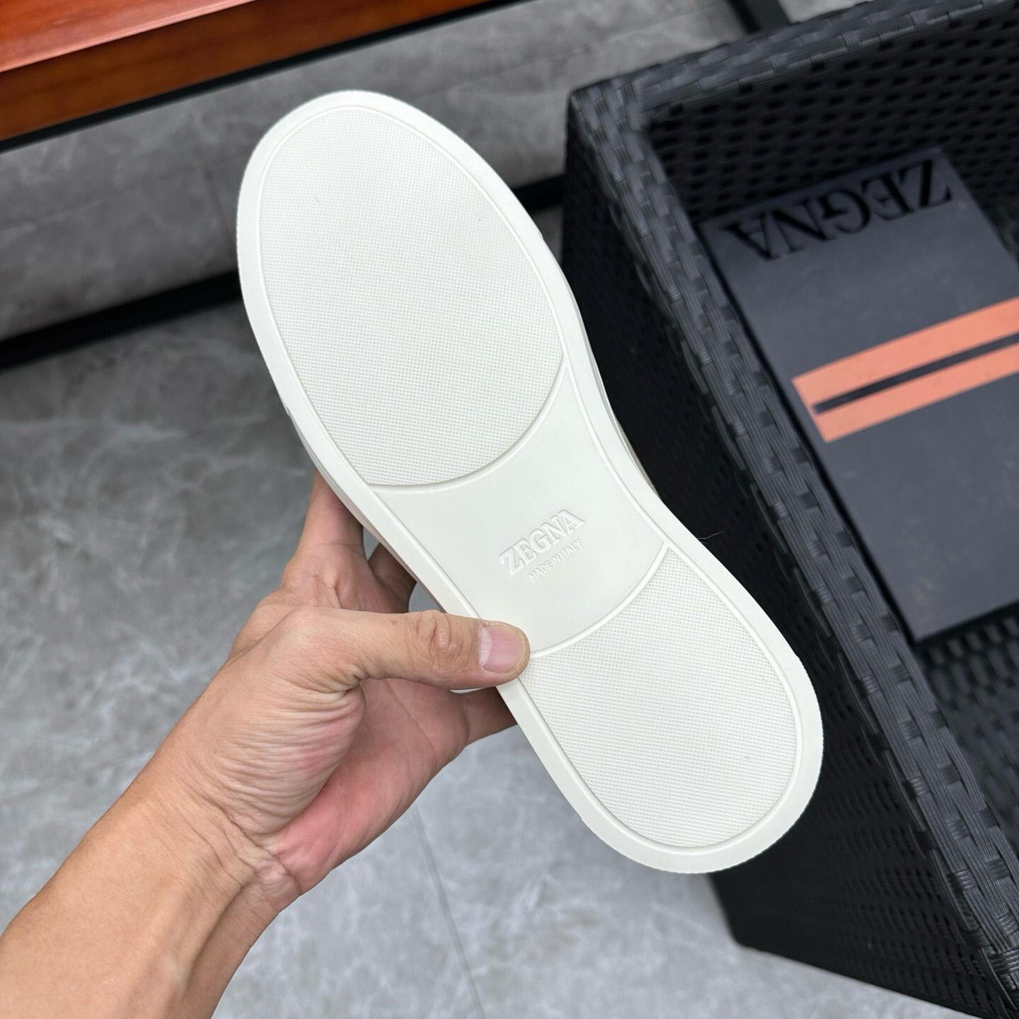 Zegna Suede Triple Stitch™ Sneakers - DopestKickz