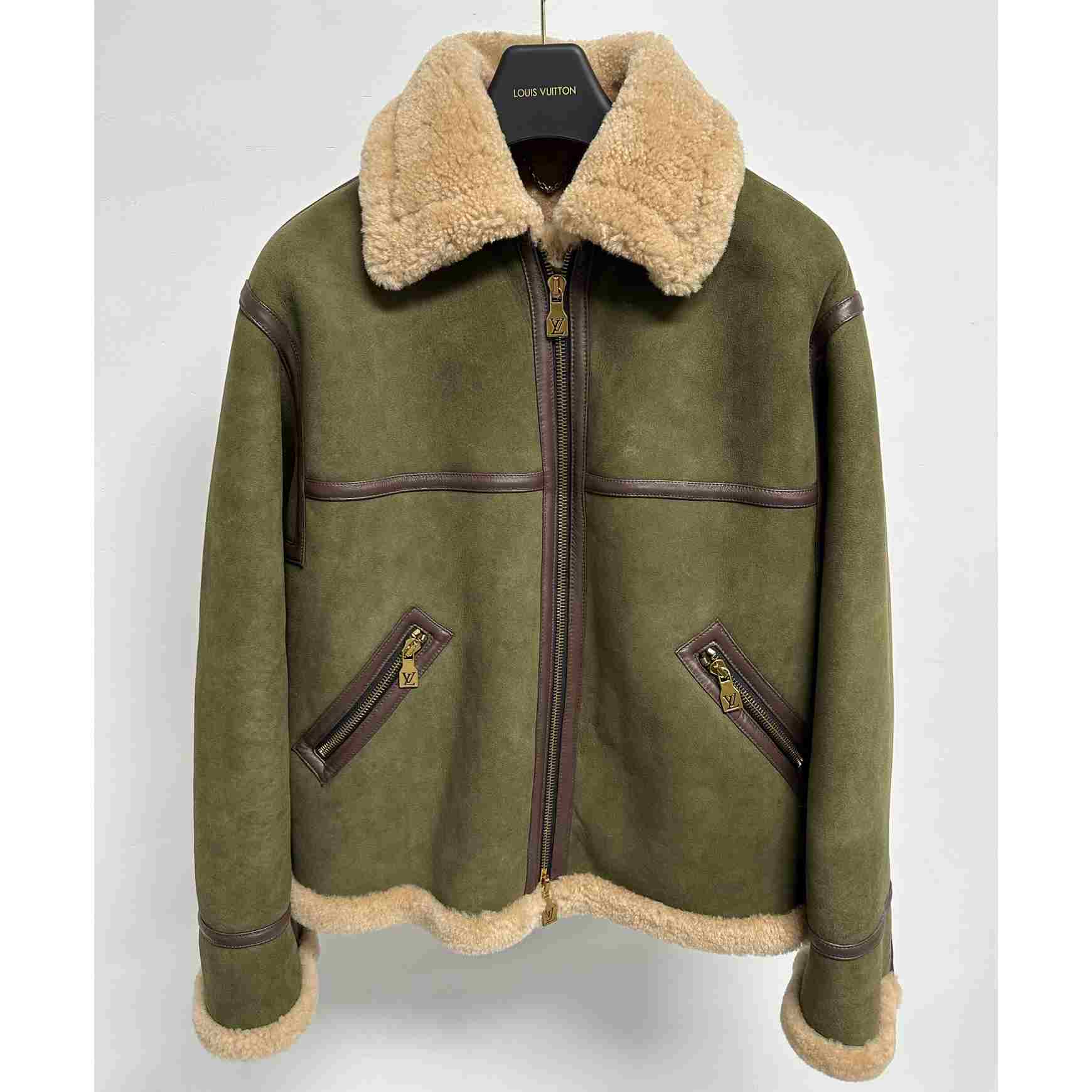 Louis Vuitton Shearling Bombardier   1AFIMP - DopestKickz