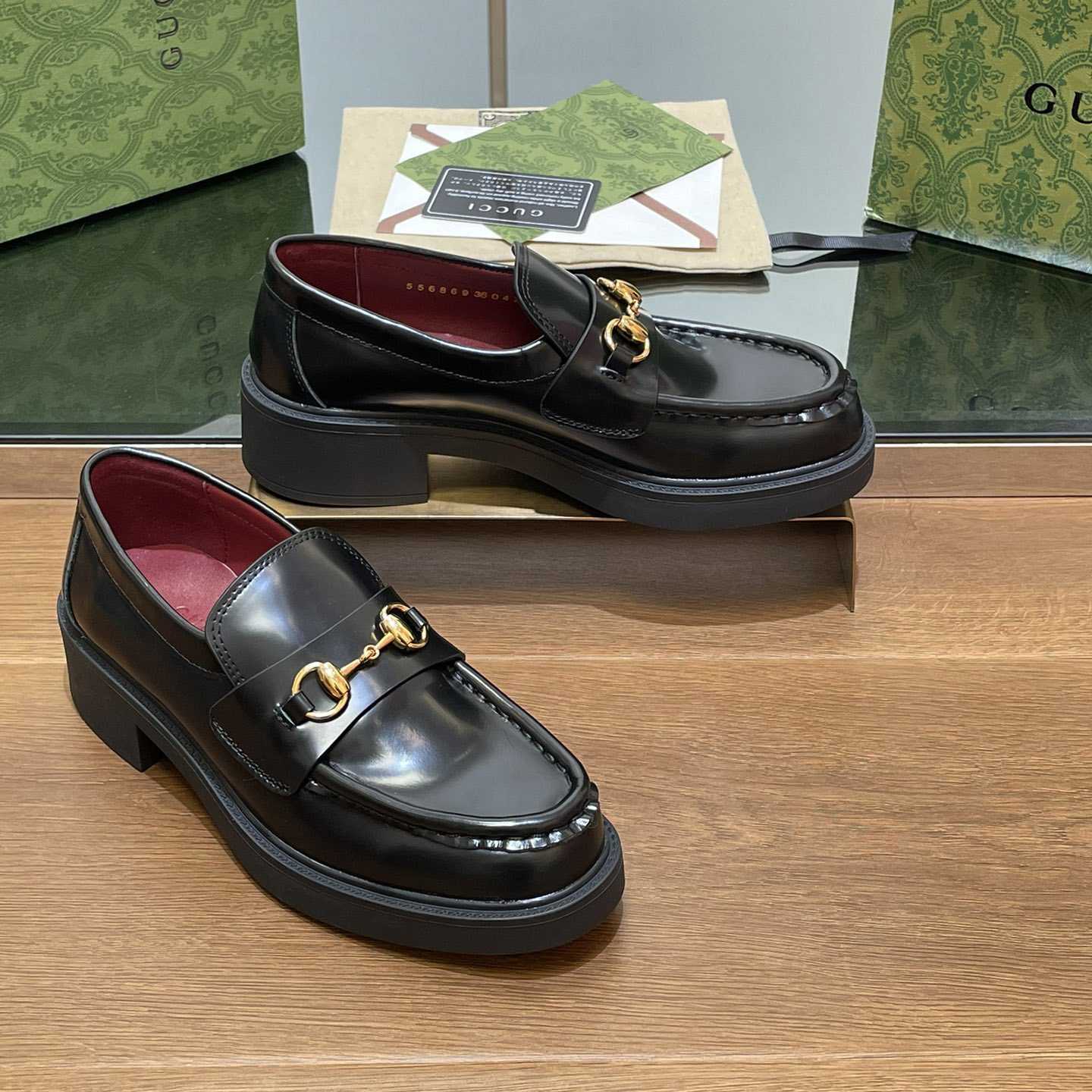 Gucci Women's Loafer With Horsebit - DopestKickz