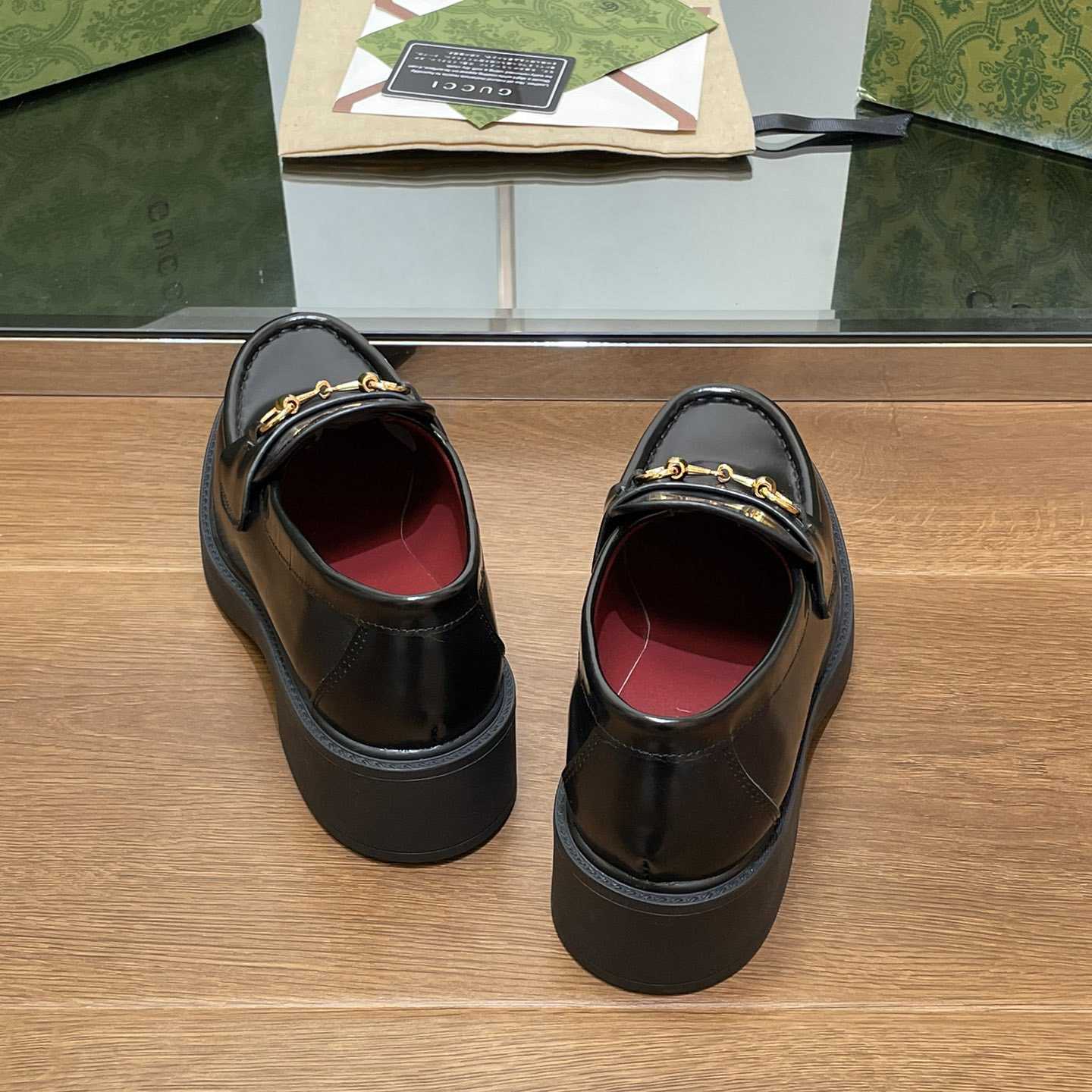 Gucci Women's Loafer With Horsebit - DopestKickz