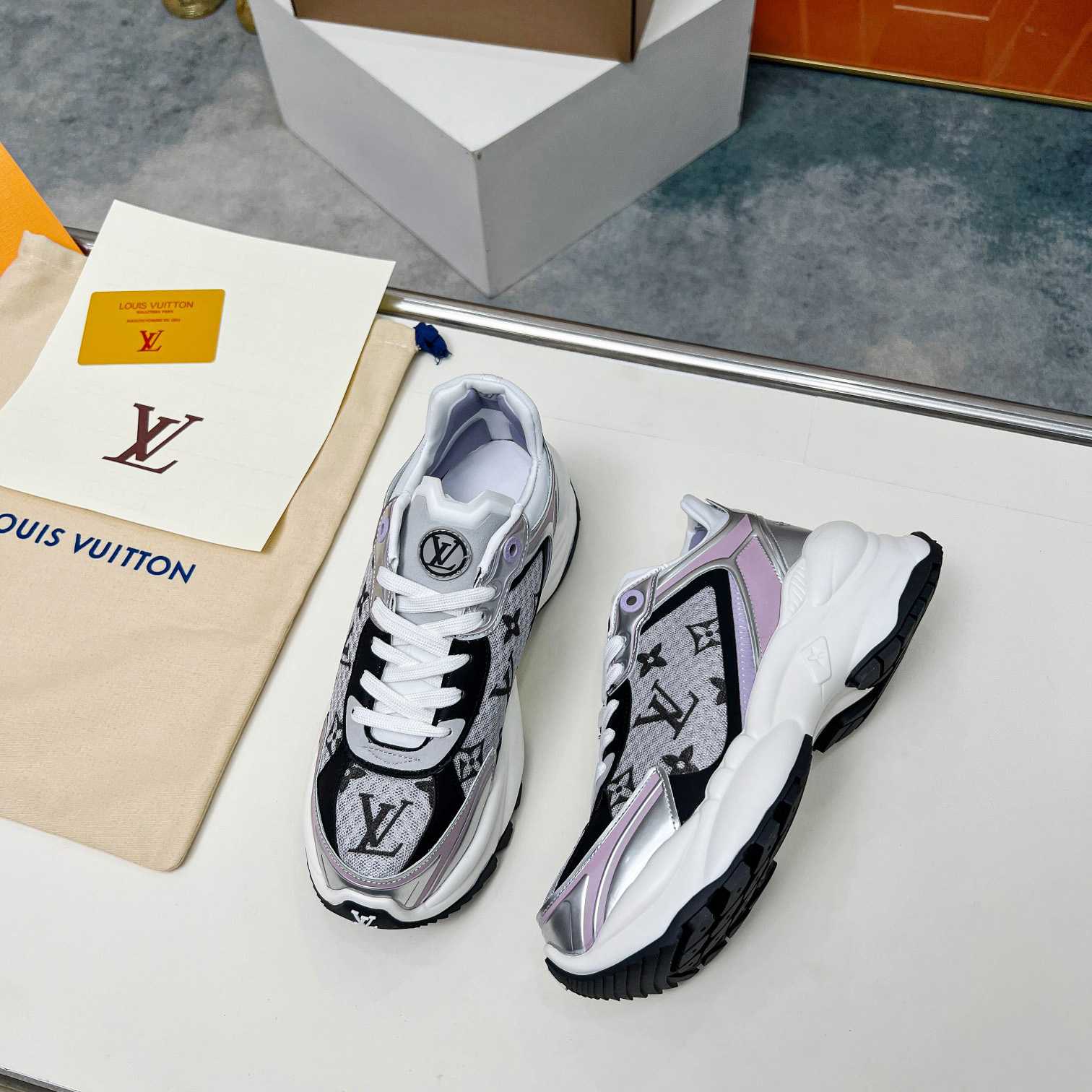 Louis Vuitton Run 55 Sneaker        1AD2PF - DopestKickz