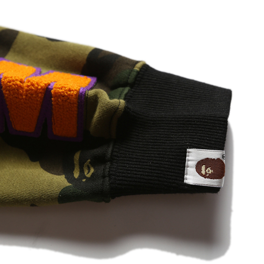 Bape Full Zip Double Hoodie - DopestKickz