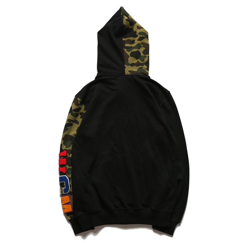 Bape Full Zip Double Hoodie - DopestKickz