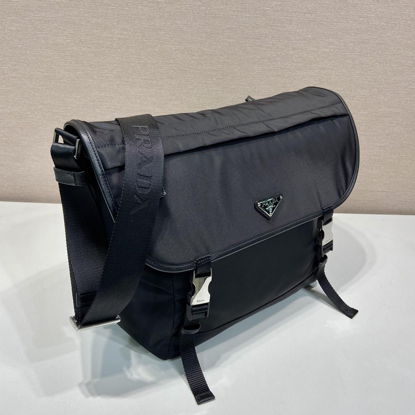 Prada Re-Nylon And Saffiano Leather Shoulder Bag - DopestKickz