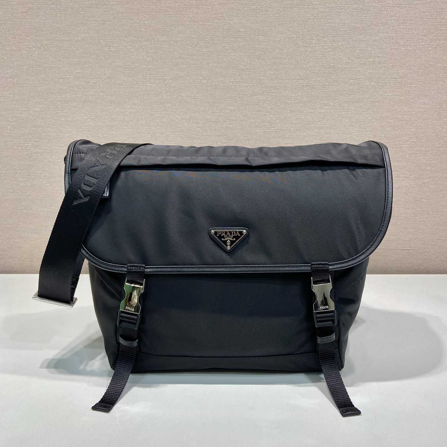 Prada Re-Nylon And Saffiano Leather Shoulder Bag - DopestKickz