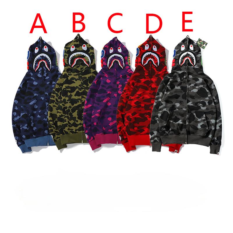 Bape Full Zip Double Hoodie - DopestKickz