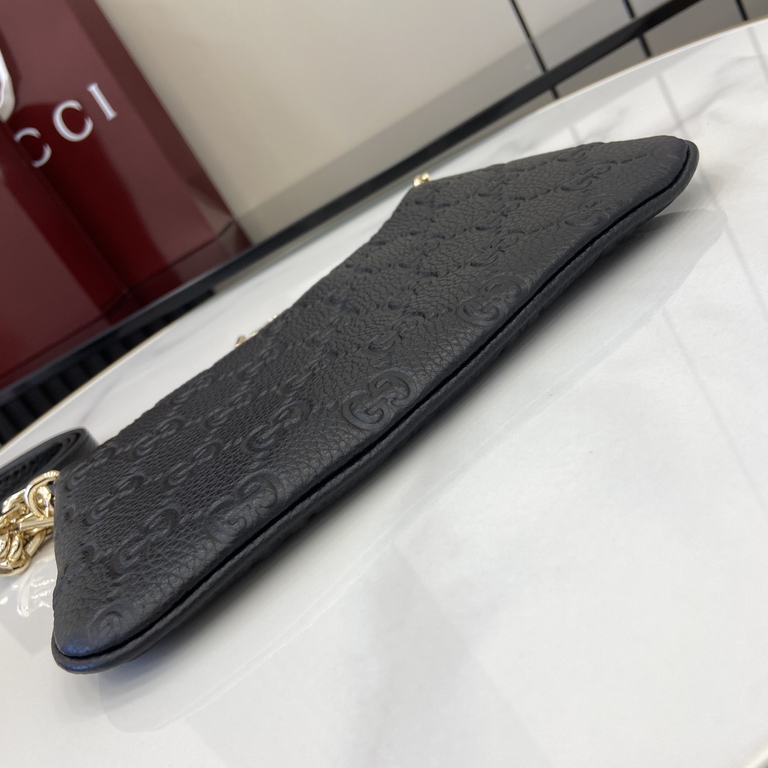 Gucci GG Emblem Super Mini Bag - DopestKickz