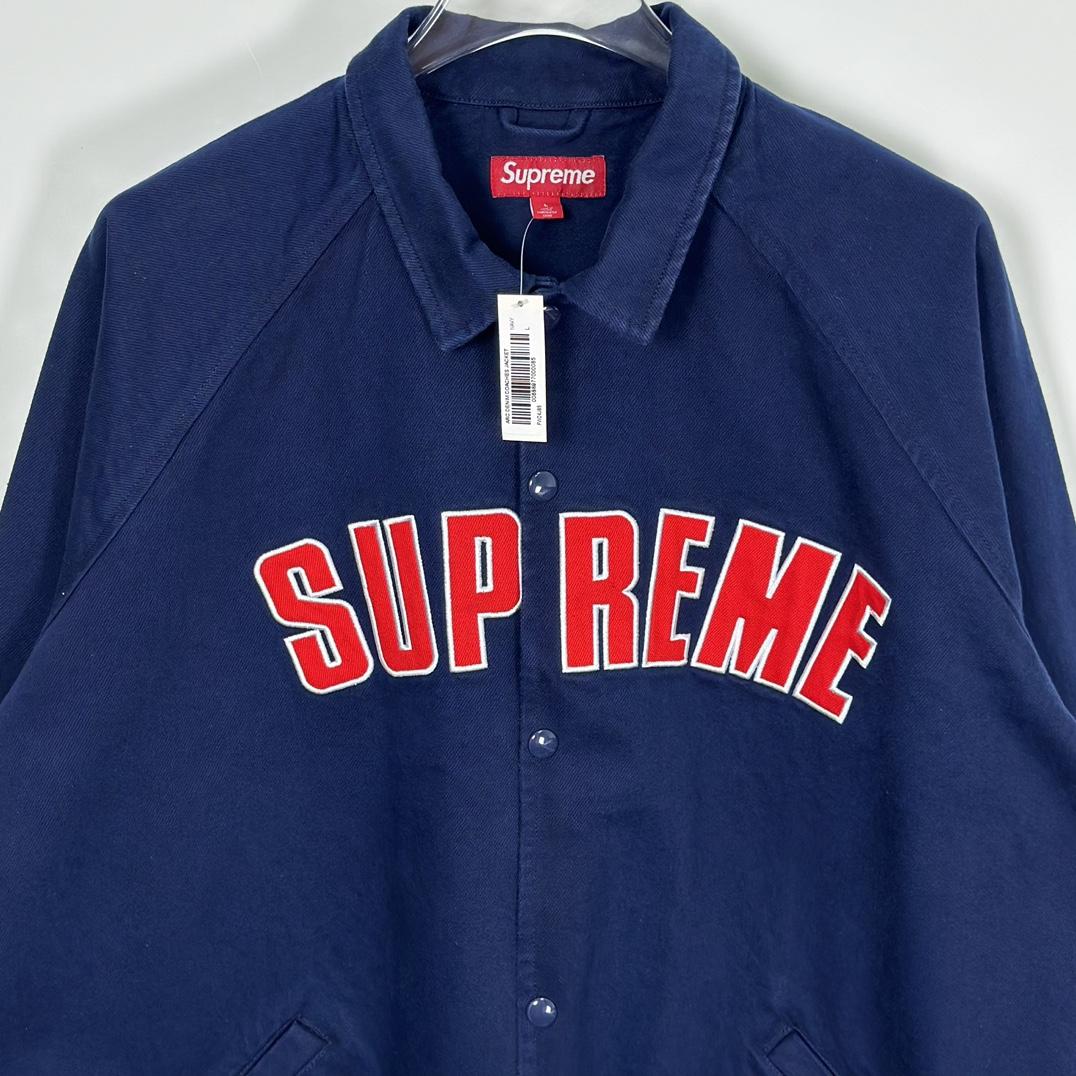 Supreme Arc Denim Coaches Jacket - DopestKickz