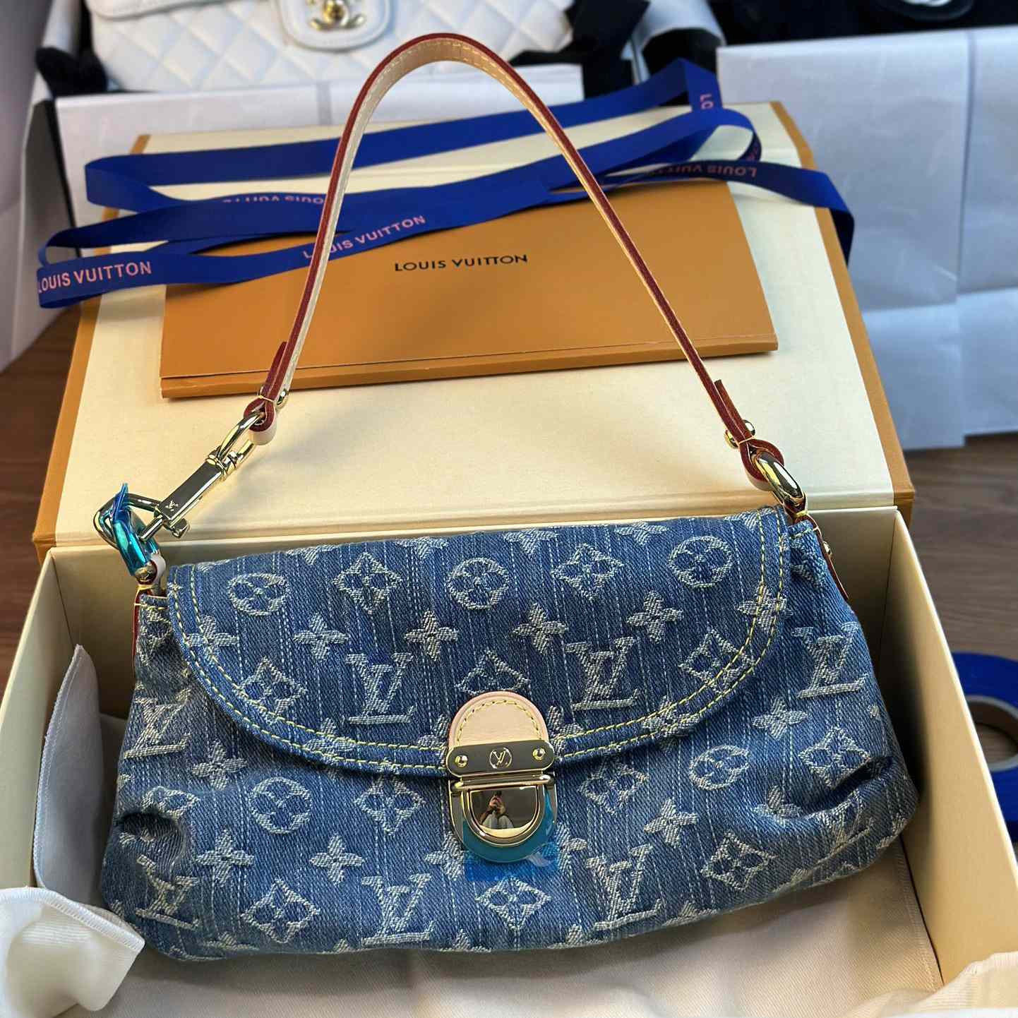 Louis Vuitton 2006 Mini Pleaty Shoulder Bag - DopestKickz