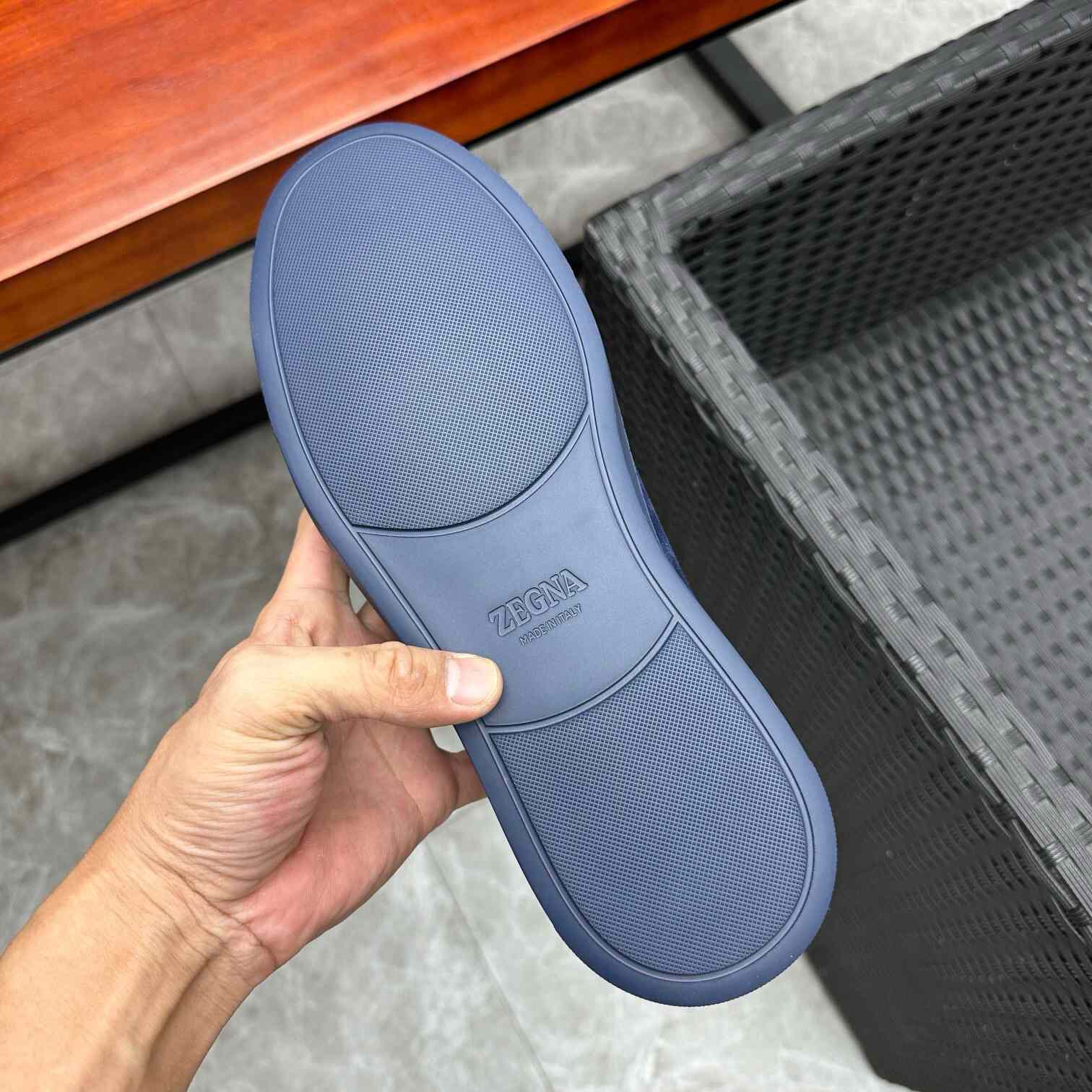 Zegna Suede Triple Stitch™ Sneakers - DopestKickz