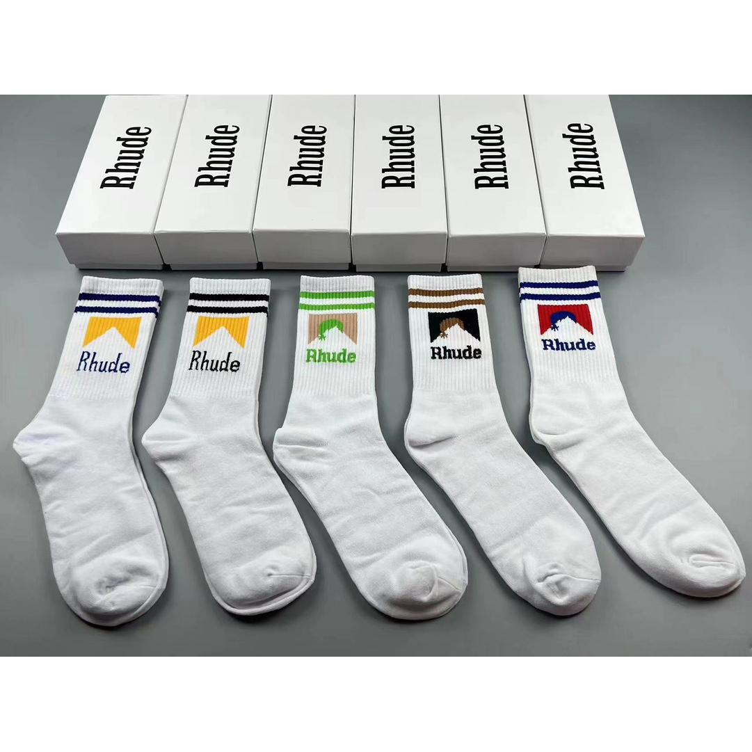 Rhude Socks/Box - DopestKickz