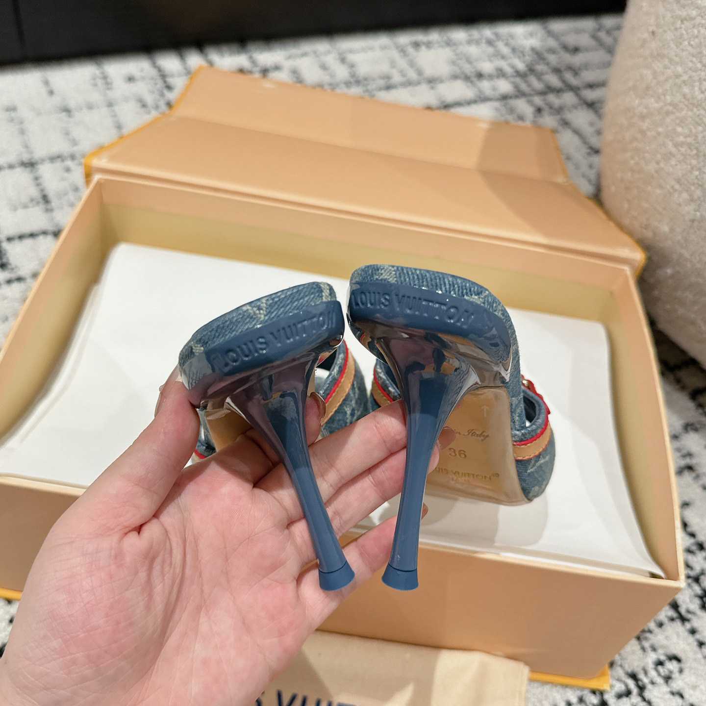 Louis Vuitton Neo Revival Mule   - DopestKickz