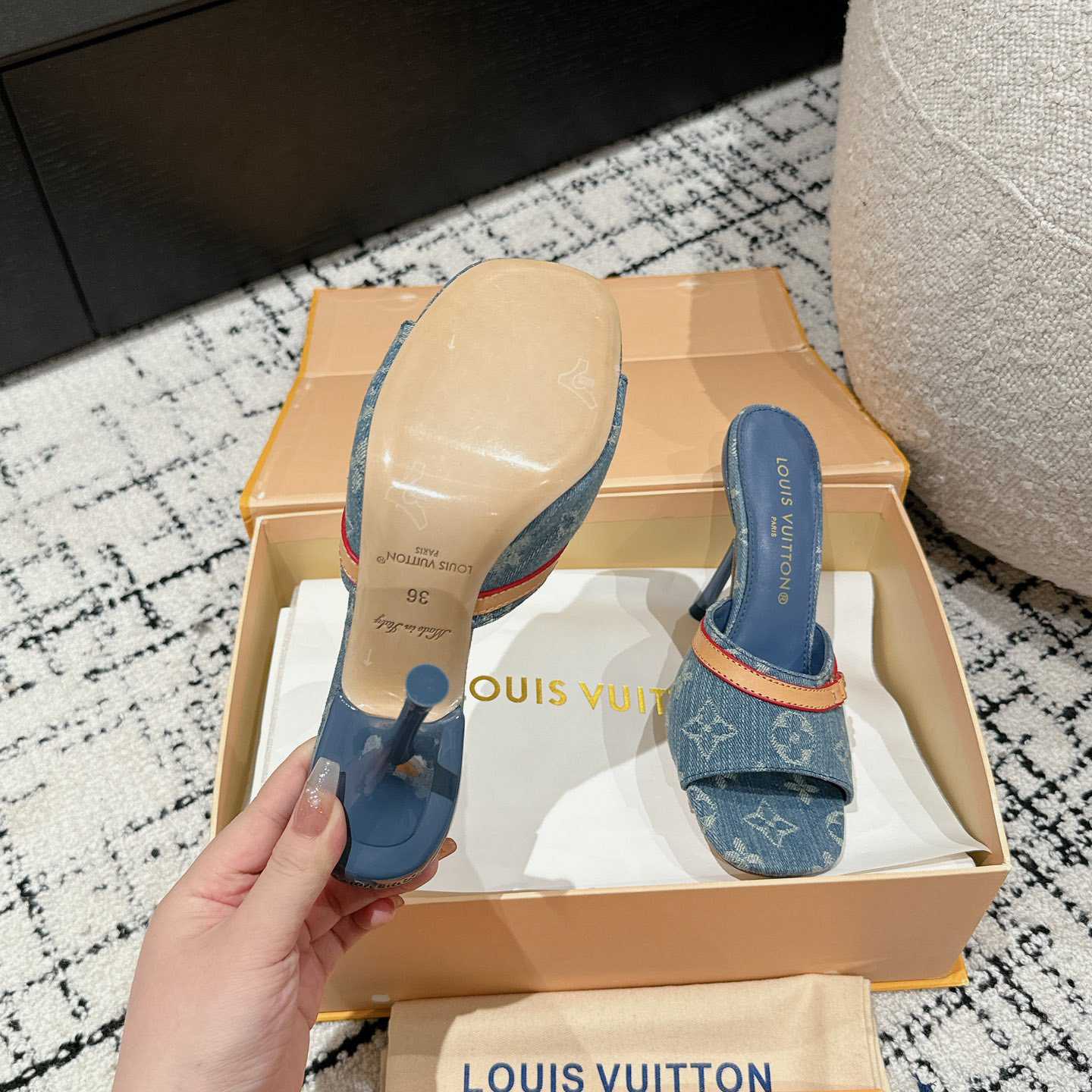 Louis Vuitton Neo Revival Mule   - DopestKickz