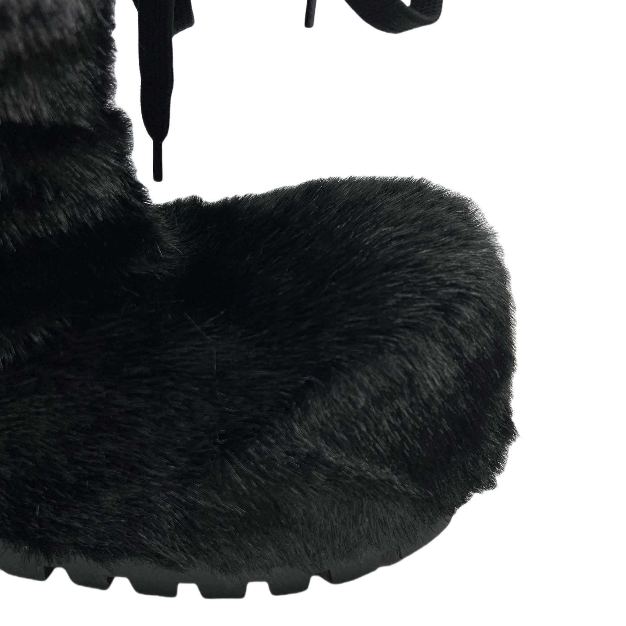 Balenciaga Alaska Low Faux-fur Boots - DopestKickz