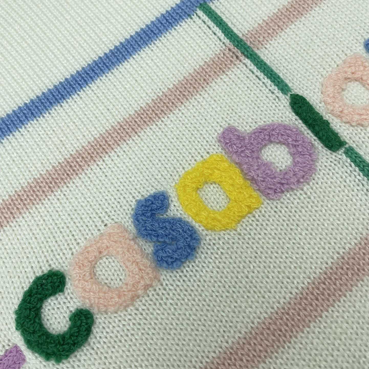 Casablanca Court Logo-Intarsia Knitted Jumper   D0062 - DopestKickz